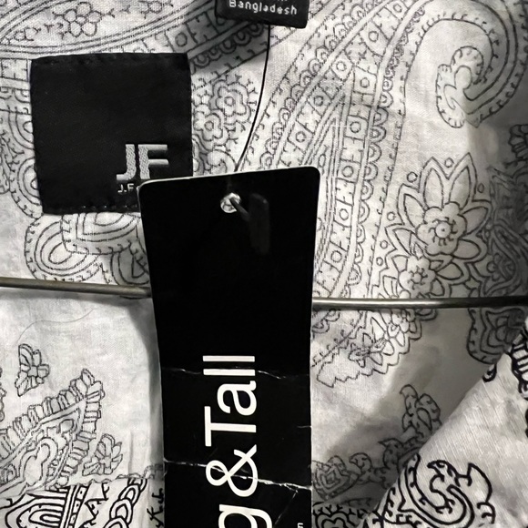 New mens J – FERRAR size 19/19 1/2 long sleeve, button-down dress shirt - Picture 4 of 5